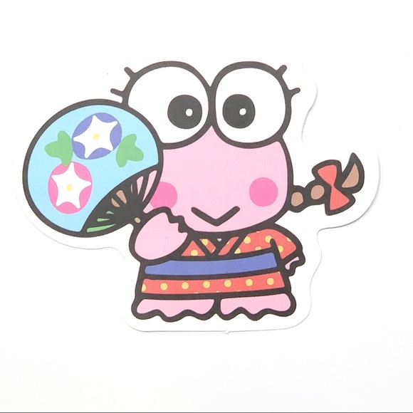 Keroppi Vinyl Sticker - Picture 1 of 2